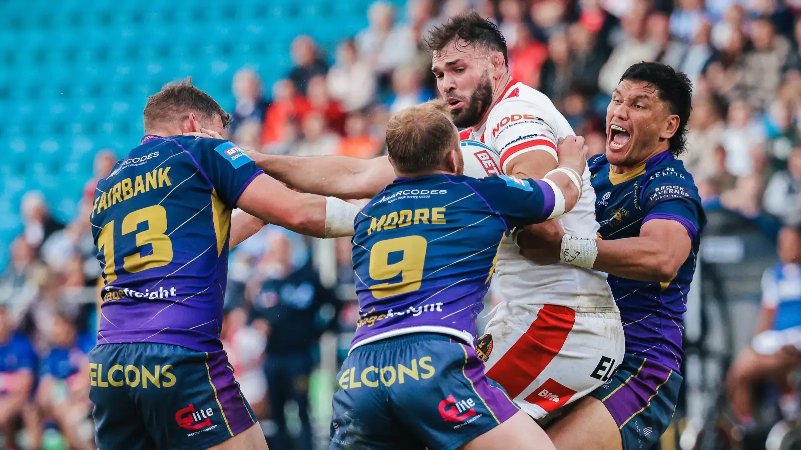 Forward handed three-match ban following incidents in St Helens defeat