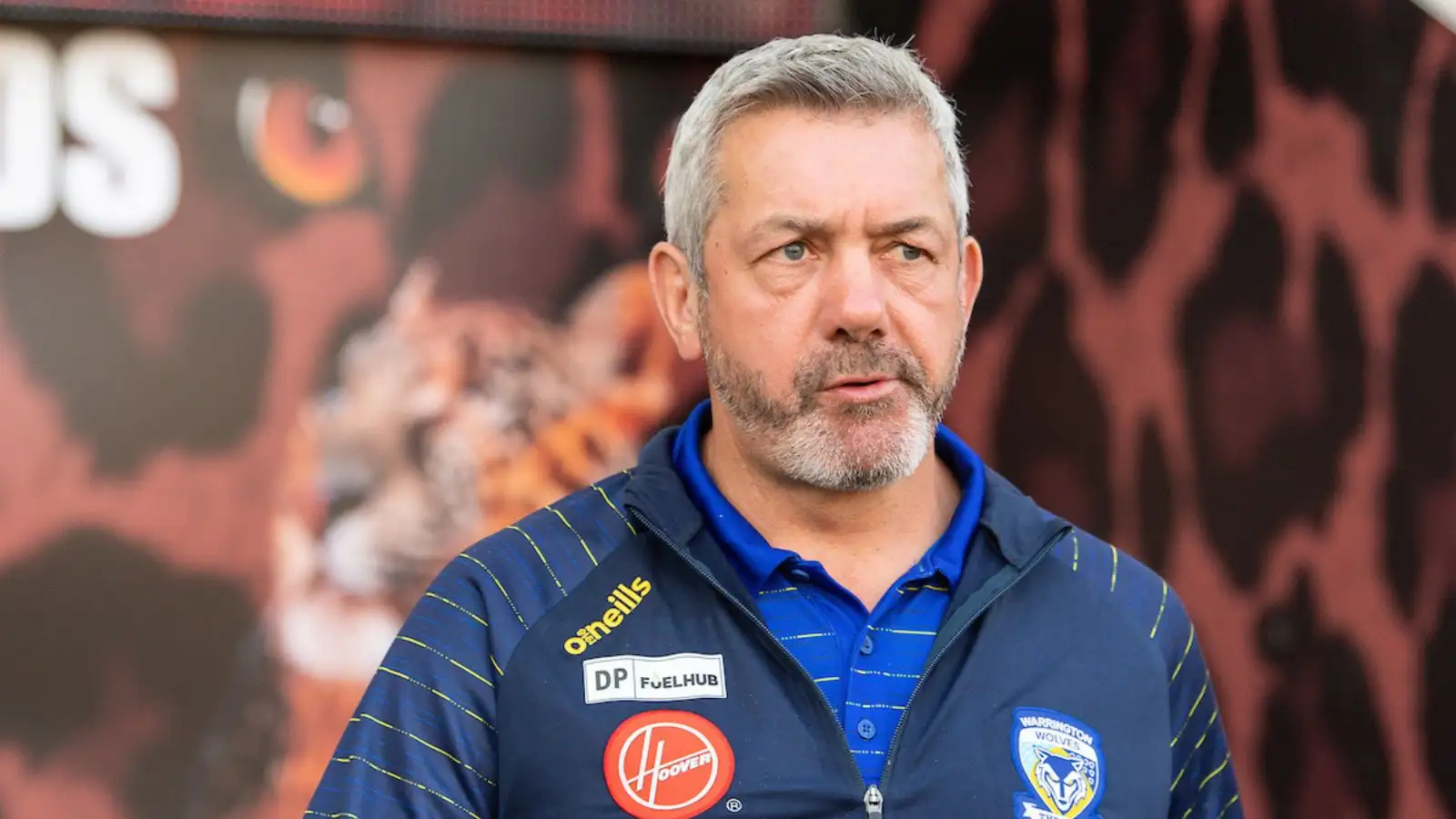 Daryl Powell Warrington Wolves head coach. News Images