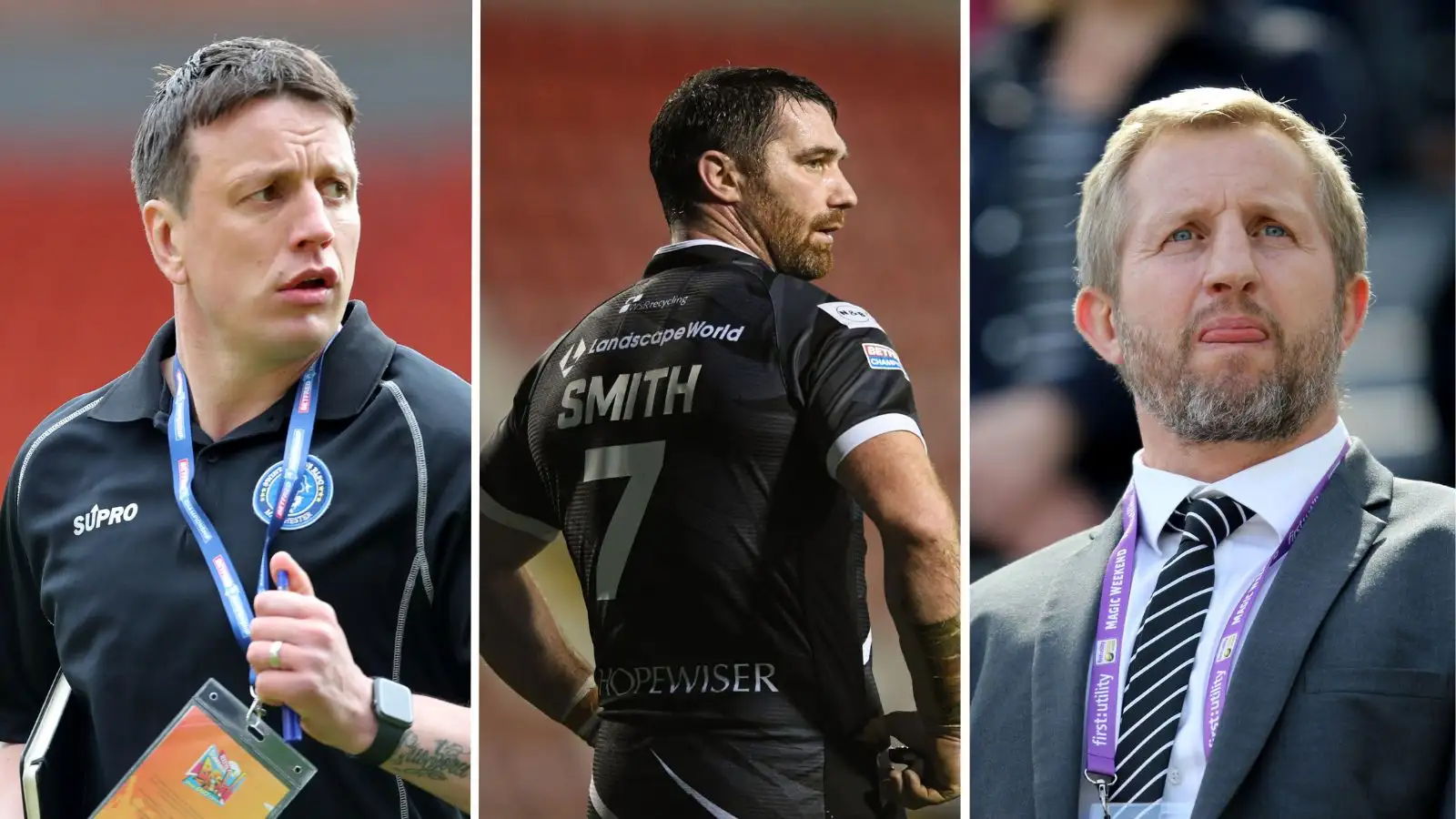 Widnes Vikings potential coaches with Stuart Littler, Matty Smith and Denis Betts named.