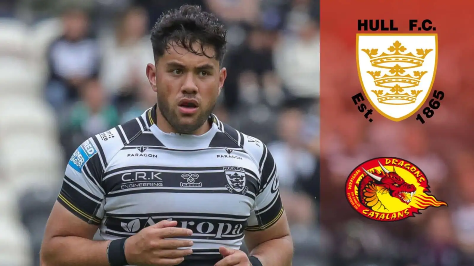 Andre Savelio of Hull FC is a target for Catalans Dragons
