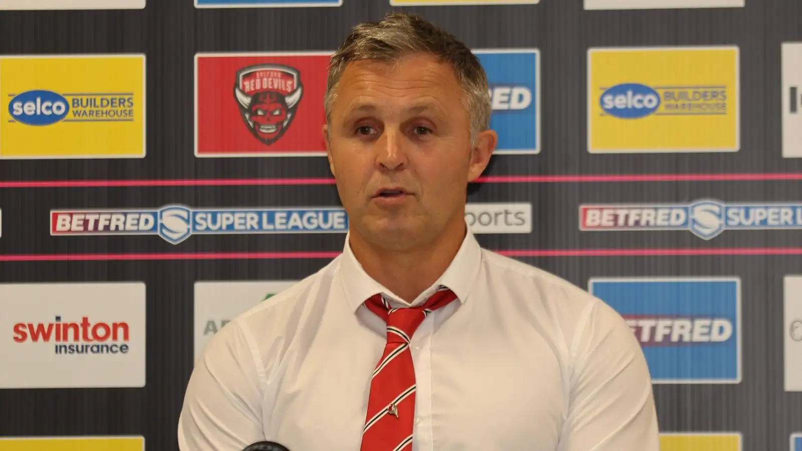 Salford Red Devils star praised as Paul Rowley finds positives in Leeds Rhinos defeat: ‘We took some big steps forward’