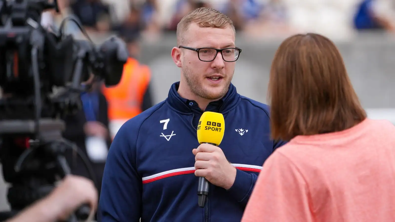 Jordan Abdull was a guest on BBC's Super League Show earlier this season Picture by Paul Whitehurst/Alamy Live News.