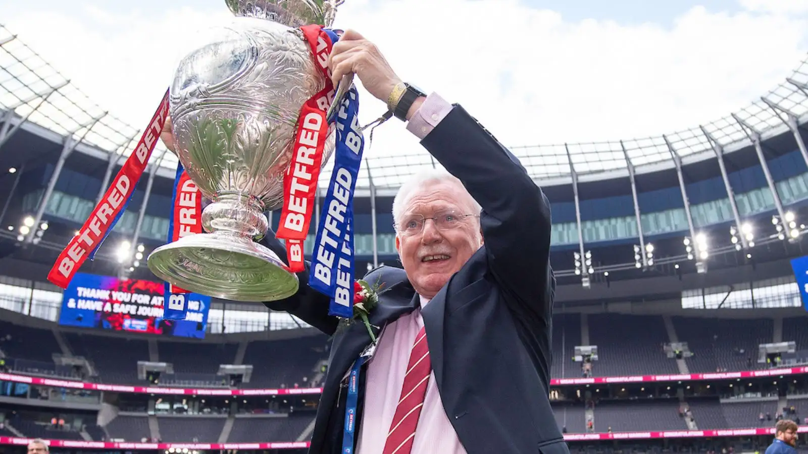 Wigan Warriors chairman Ian Lenagan shares heartfelt message after decision to step down at end of season