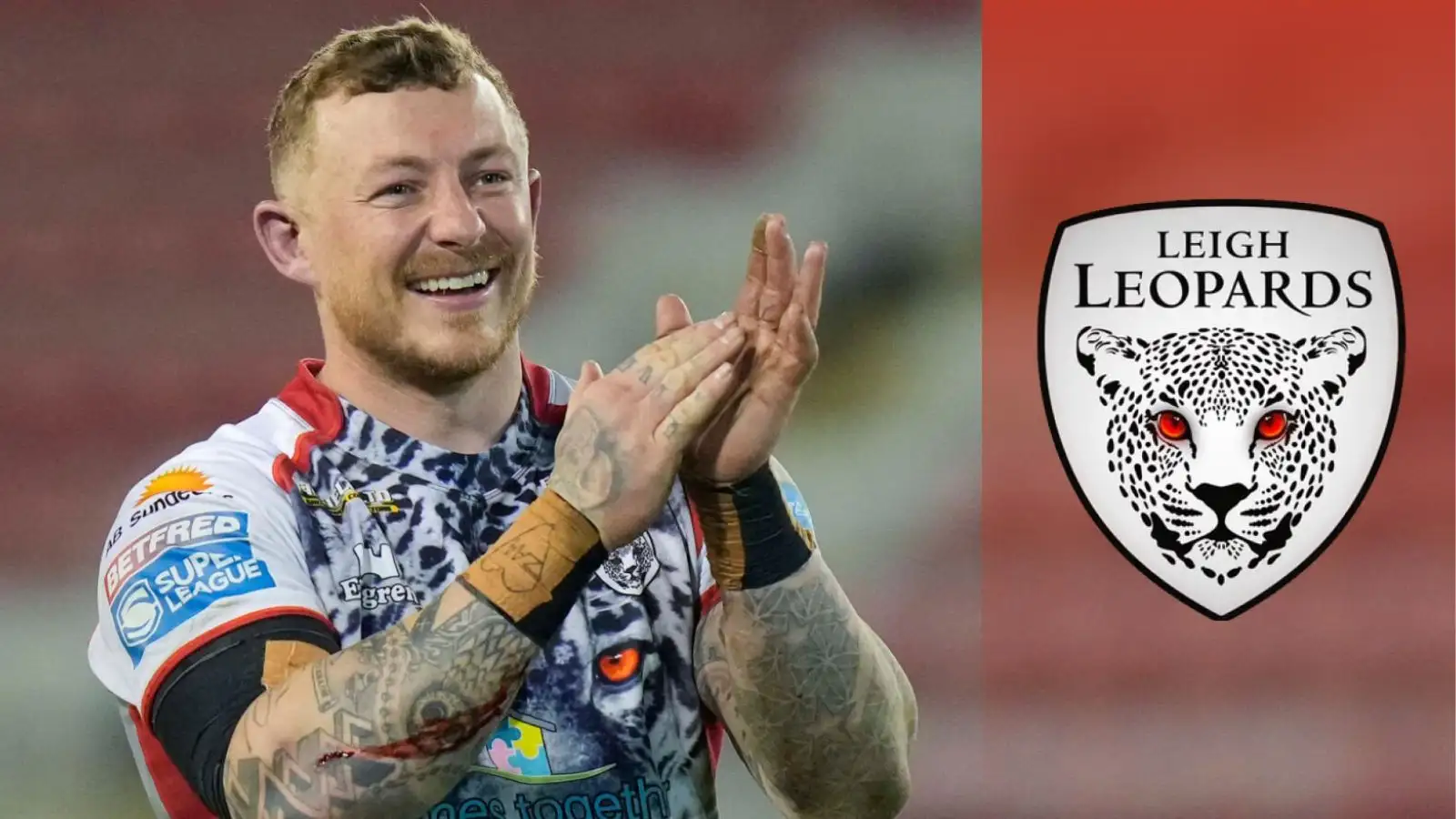 Josh Charnley Leigh Leopards