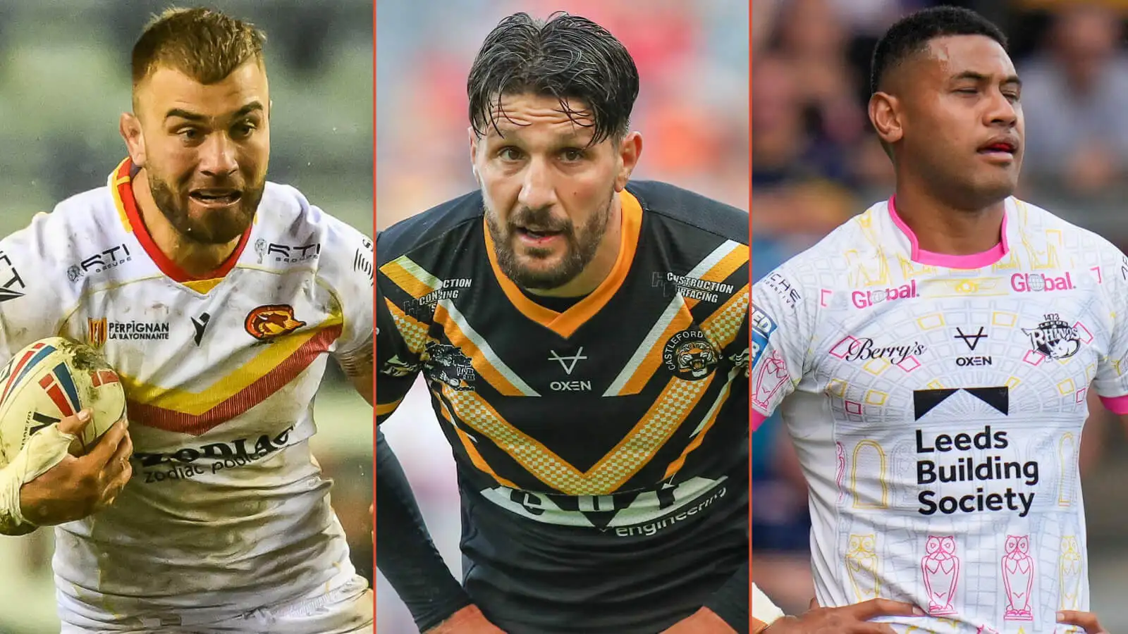 Mike McMeeken, Gareth Widdop and David Fusitu'a Casualty Ward