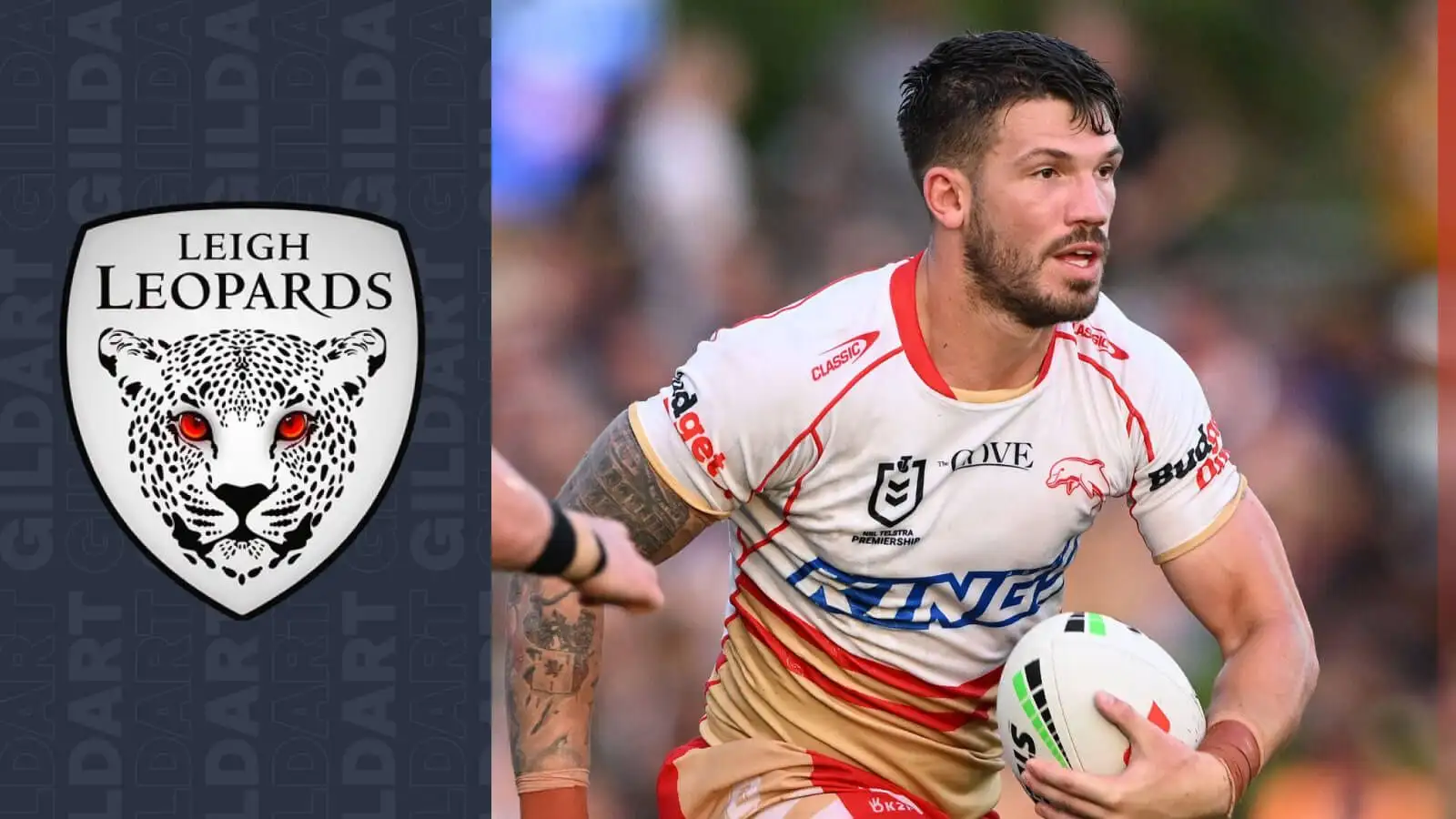 Oliver Gildart: ‘World class’ centre backed to do ‘great job’ for Leigh Leopards