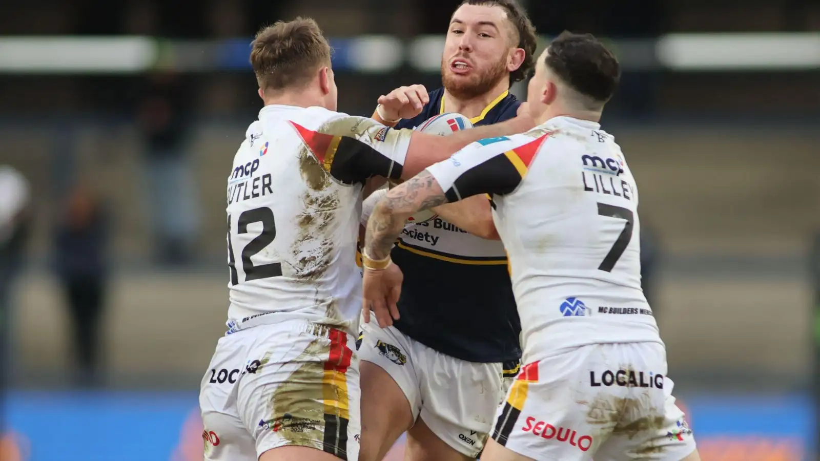 Jordan Lilley in action for Bradford Bulls