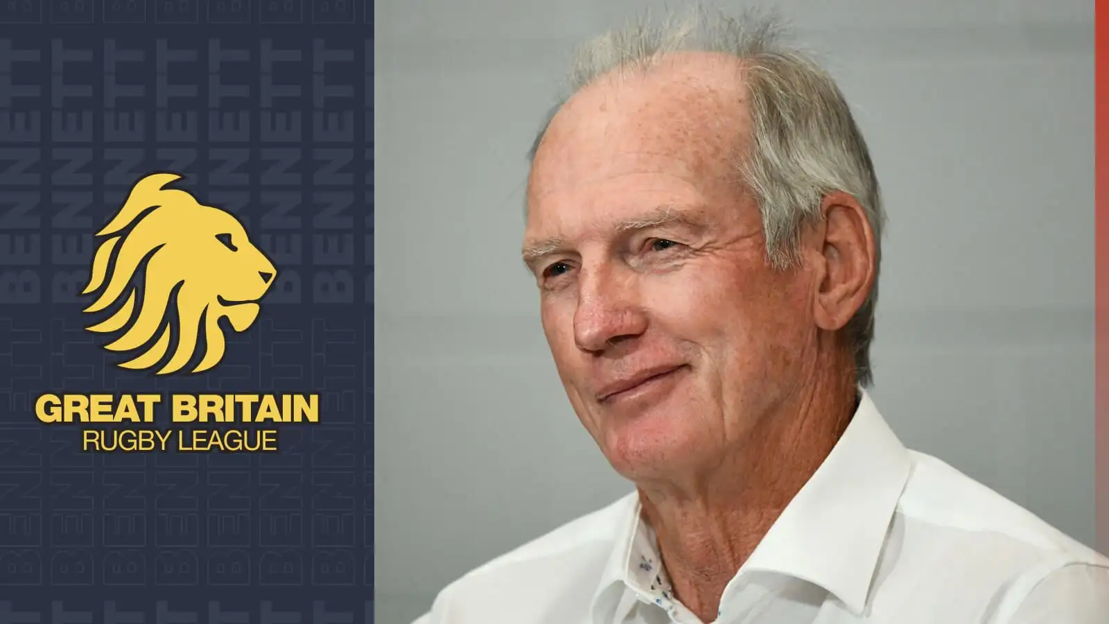 Wayne Bennett Great Britain Lions Alamy