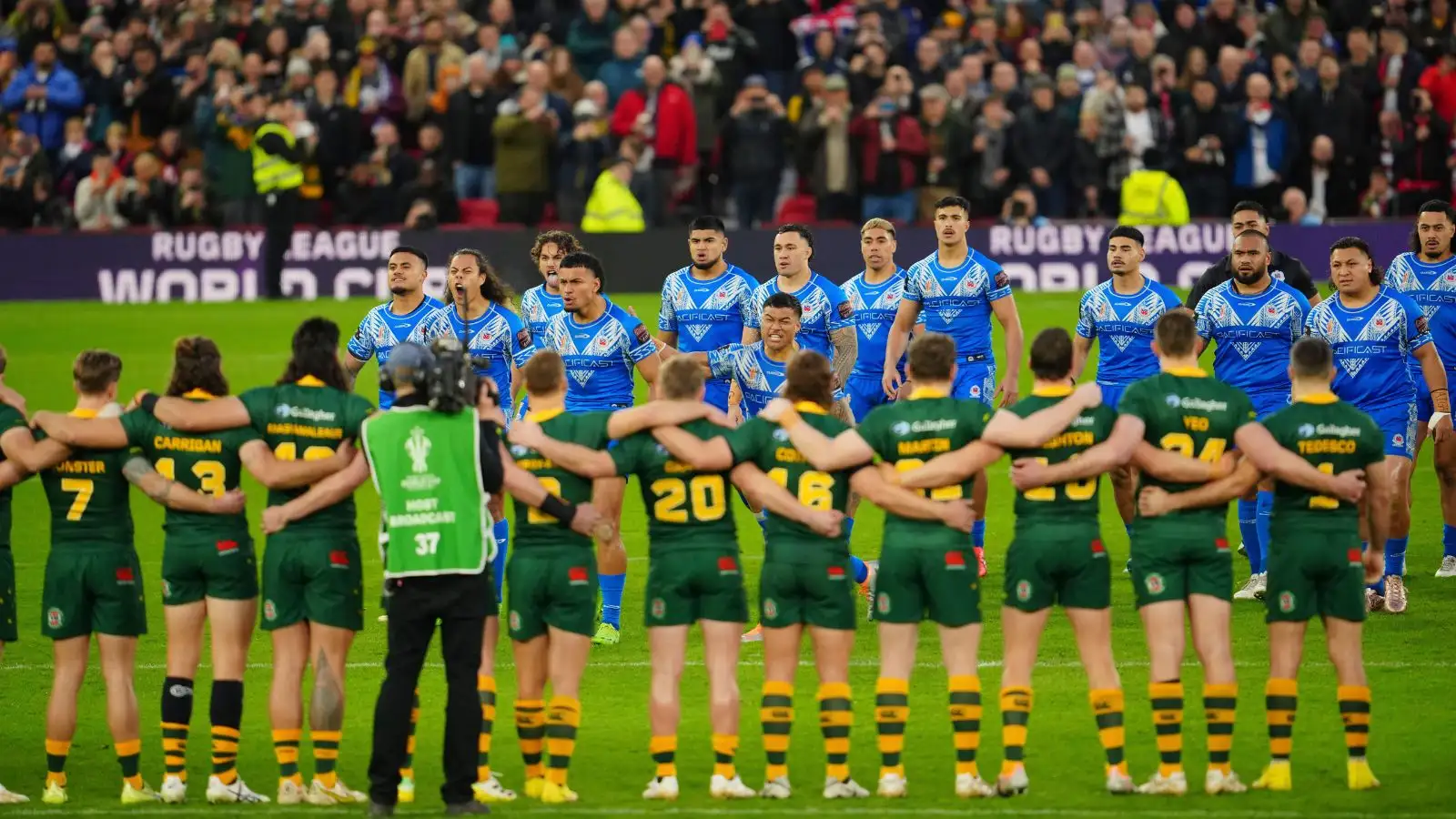 Australia and Samoa face off at Old Trafford