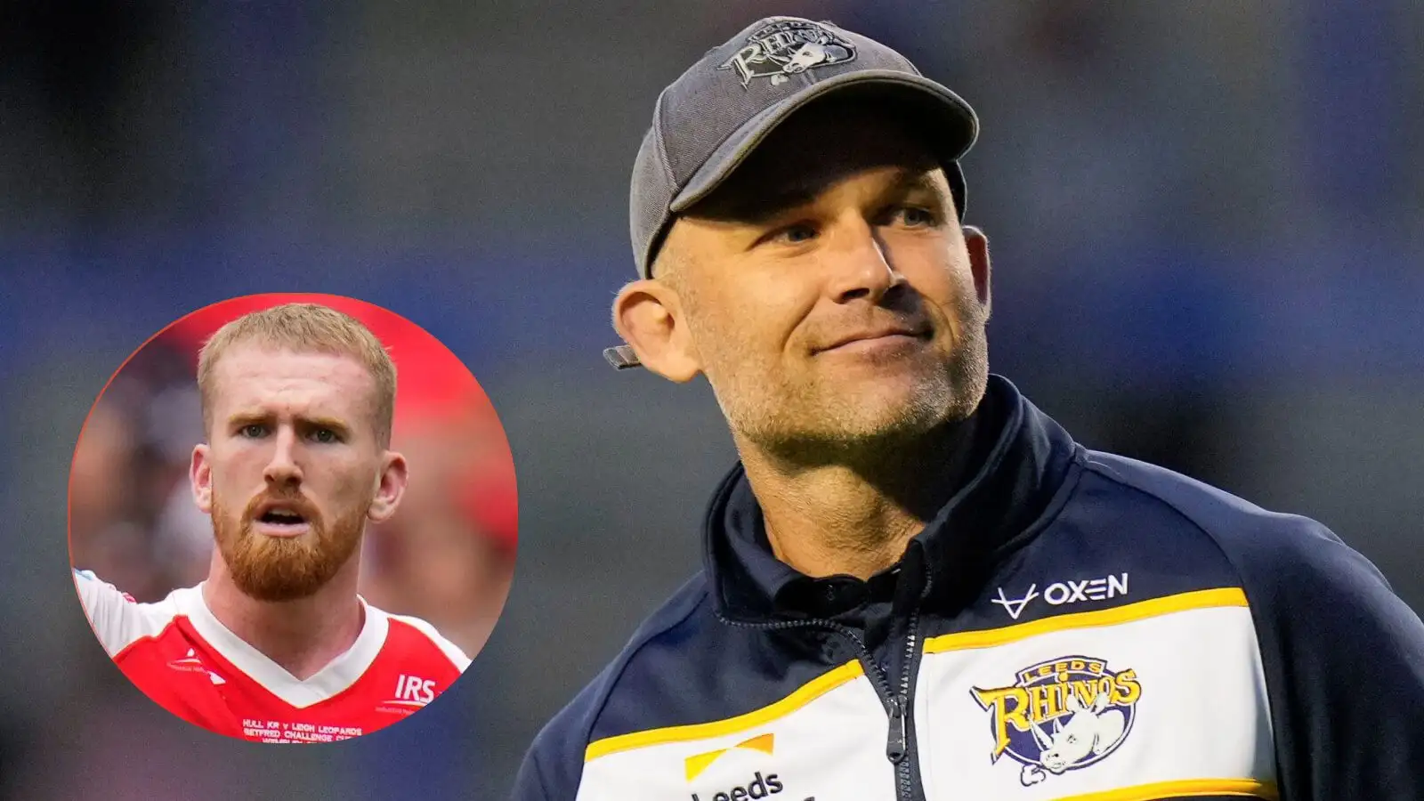 Rohan Smith Leeds Rhinos Rowan Milnes Hull KR Alamy