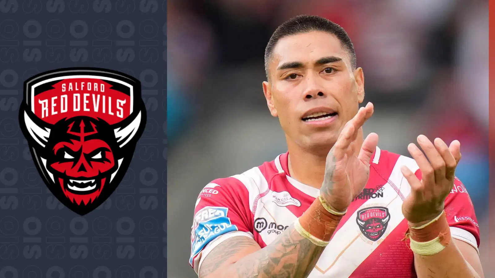 Ken Sio future confirmed as Salford Red Devils winger enters final few months of current contract