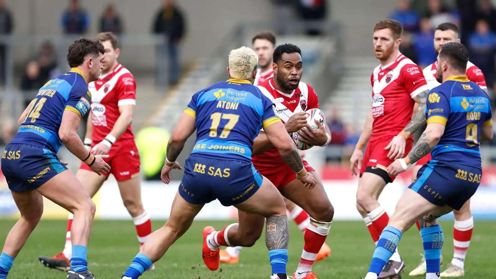 SALFORD RED DEVILS RUGBY SHIRT M Rugby \ Rugby League \ Salford