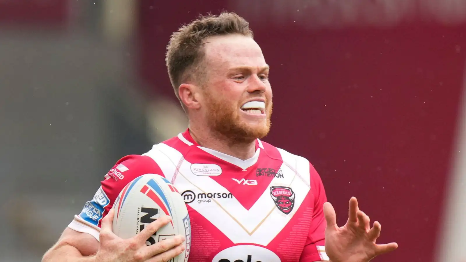 Joe Burgess Salford Red Devils Alamy