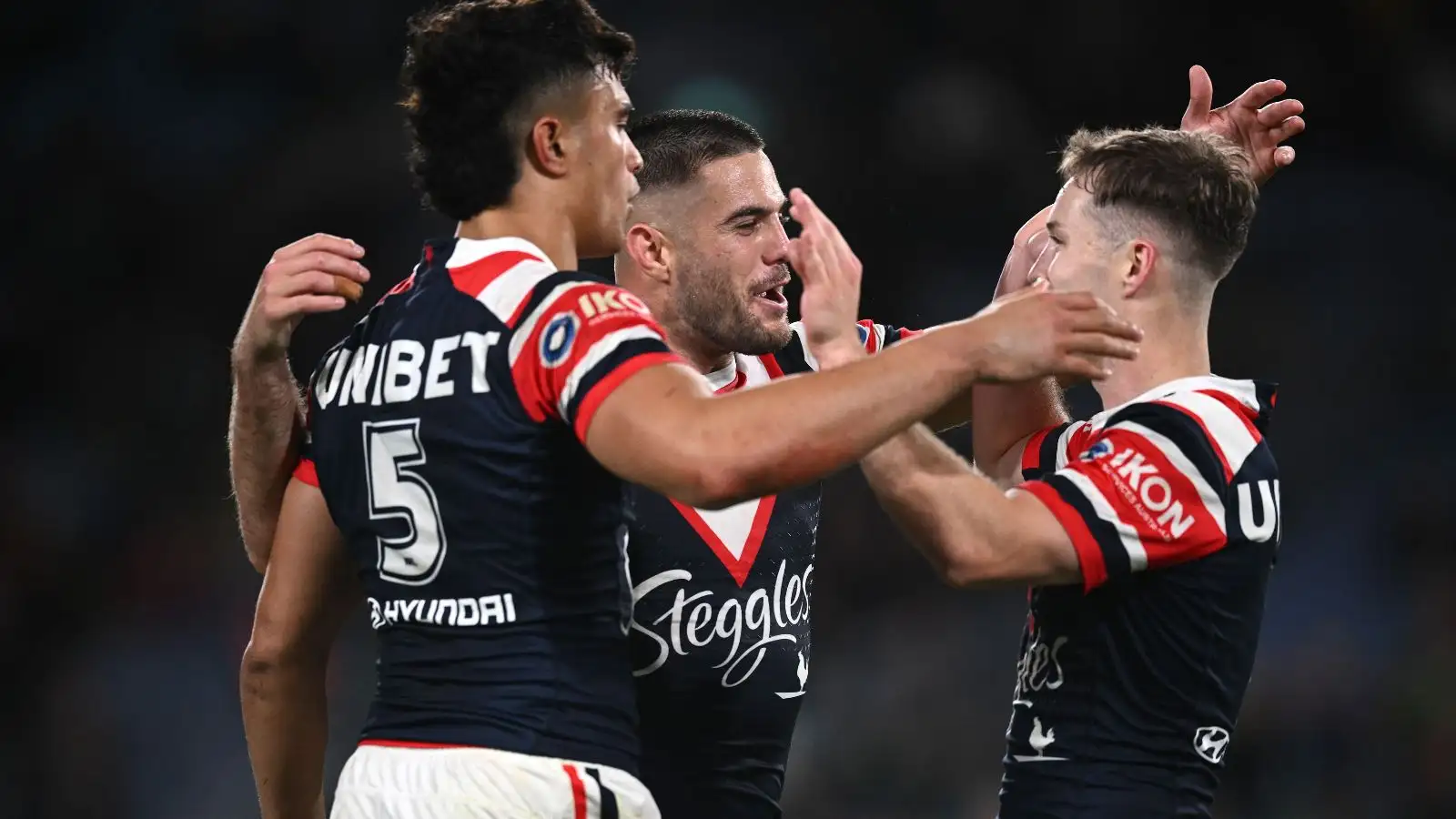 Sydney Roosters inflict huge defeat on South Sydney to heap pressure on Jason Demetriou