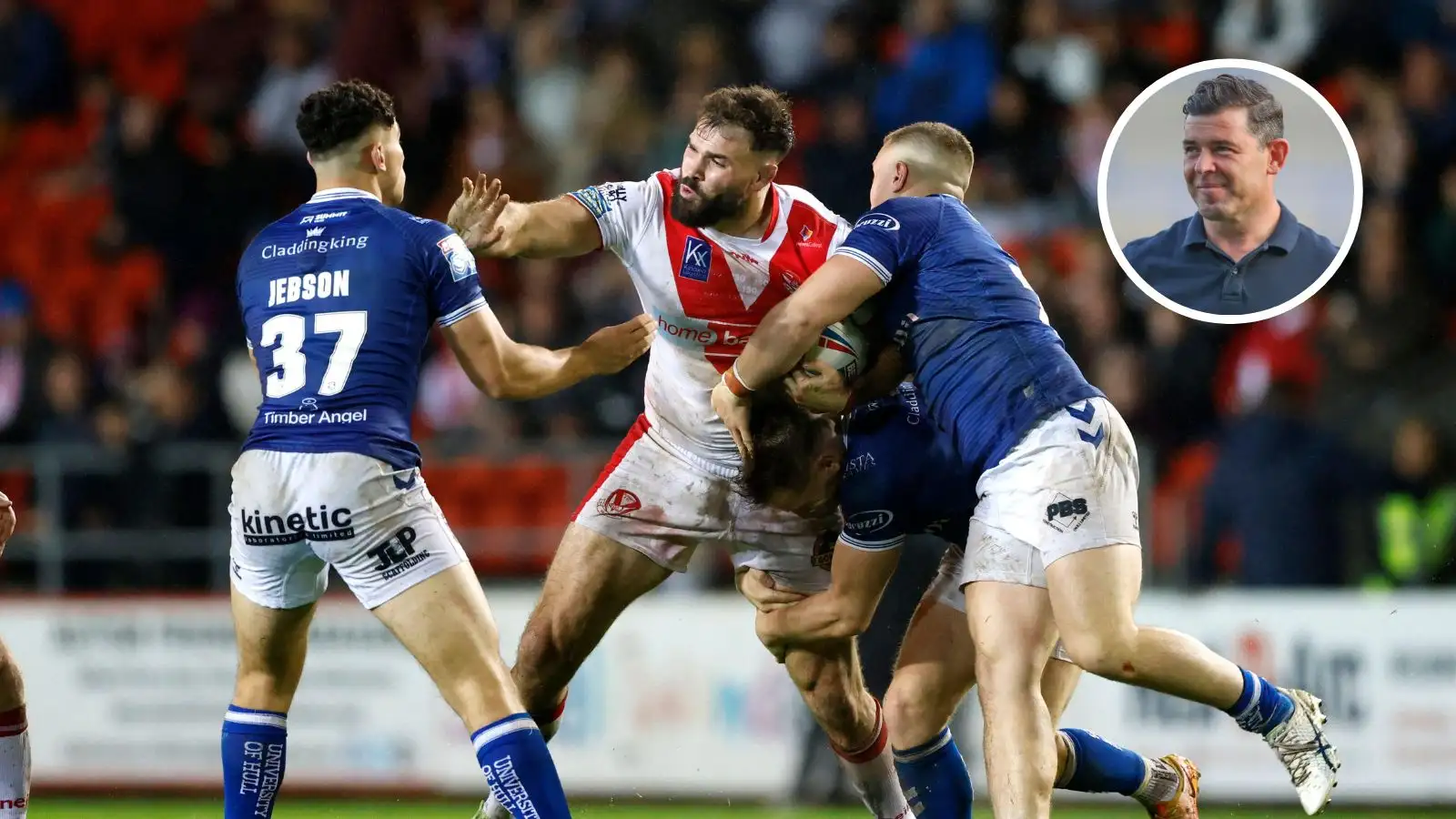 Alex Walmsley back in action for St Helens.