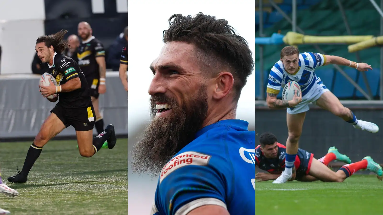 Brendan Santi (York), Jarrod Sammut (Barrow) & Jake Maizen (Halifax)