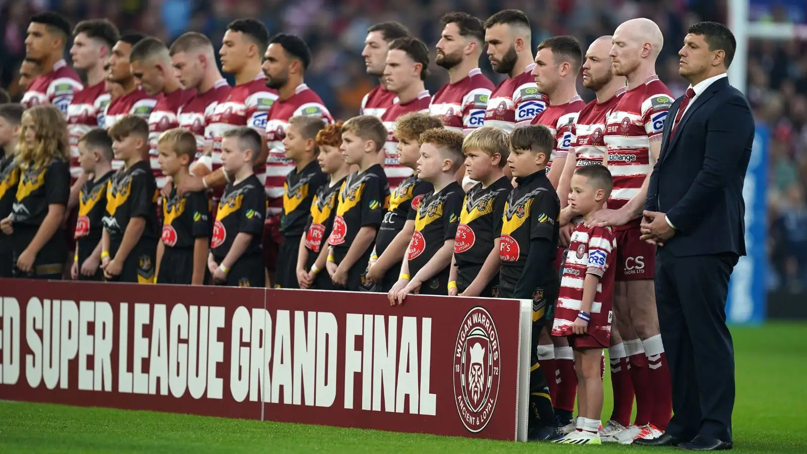 Wigan Warriors dealt Ethan Havard blow on prop’s return in first half of Super League Grand Final