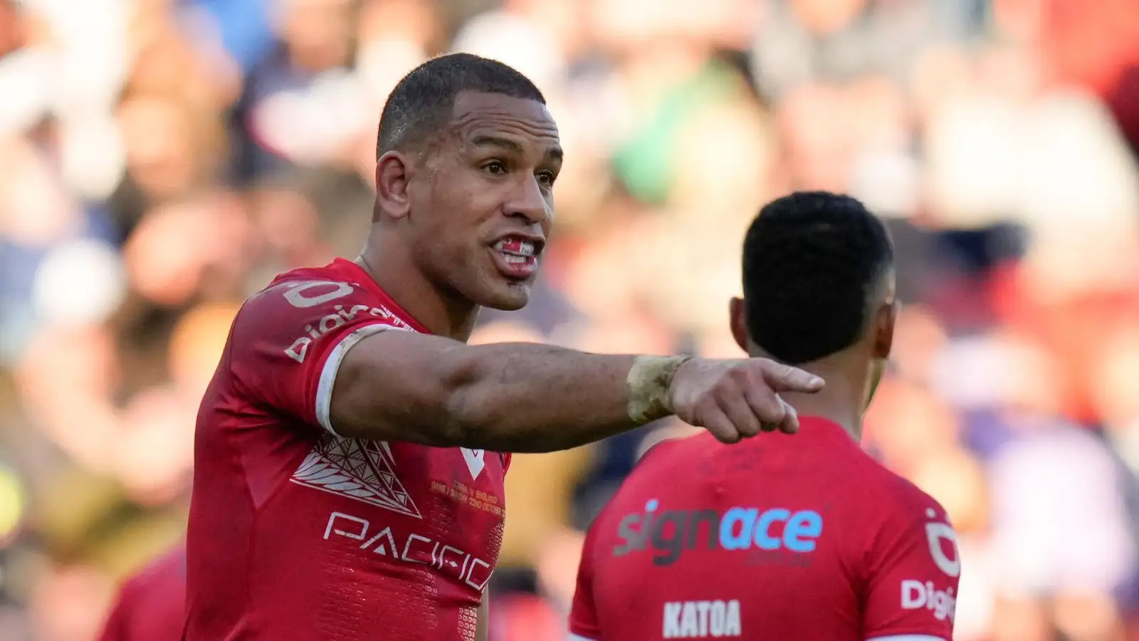 Tonga star Will Hopoate delivers an update on his future following St Helens departure