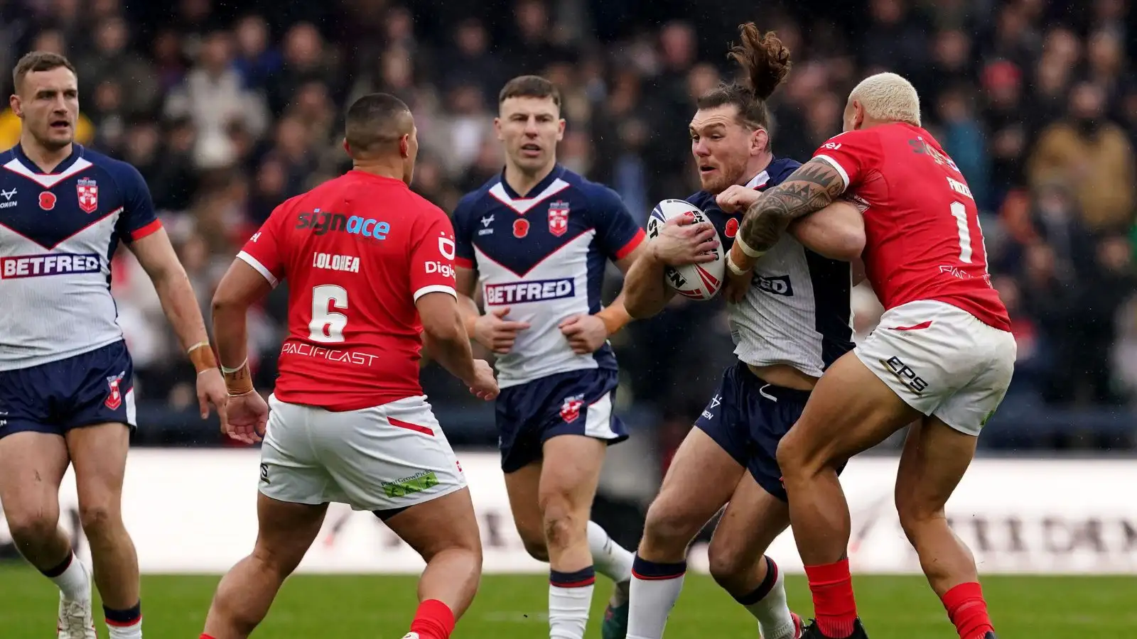 Exclusive: Leigh Leopards powerhouse Robbie Mulhern makes ‘pretty cool’ history in England’s test series win over Tonga