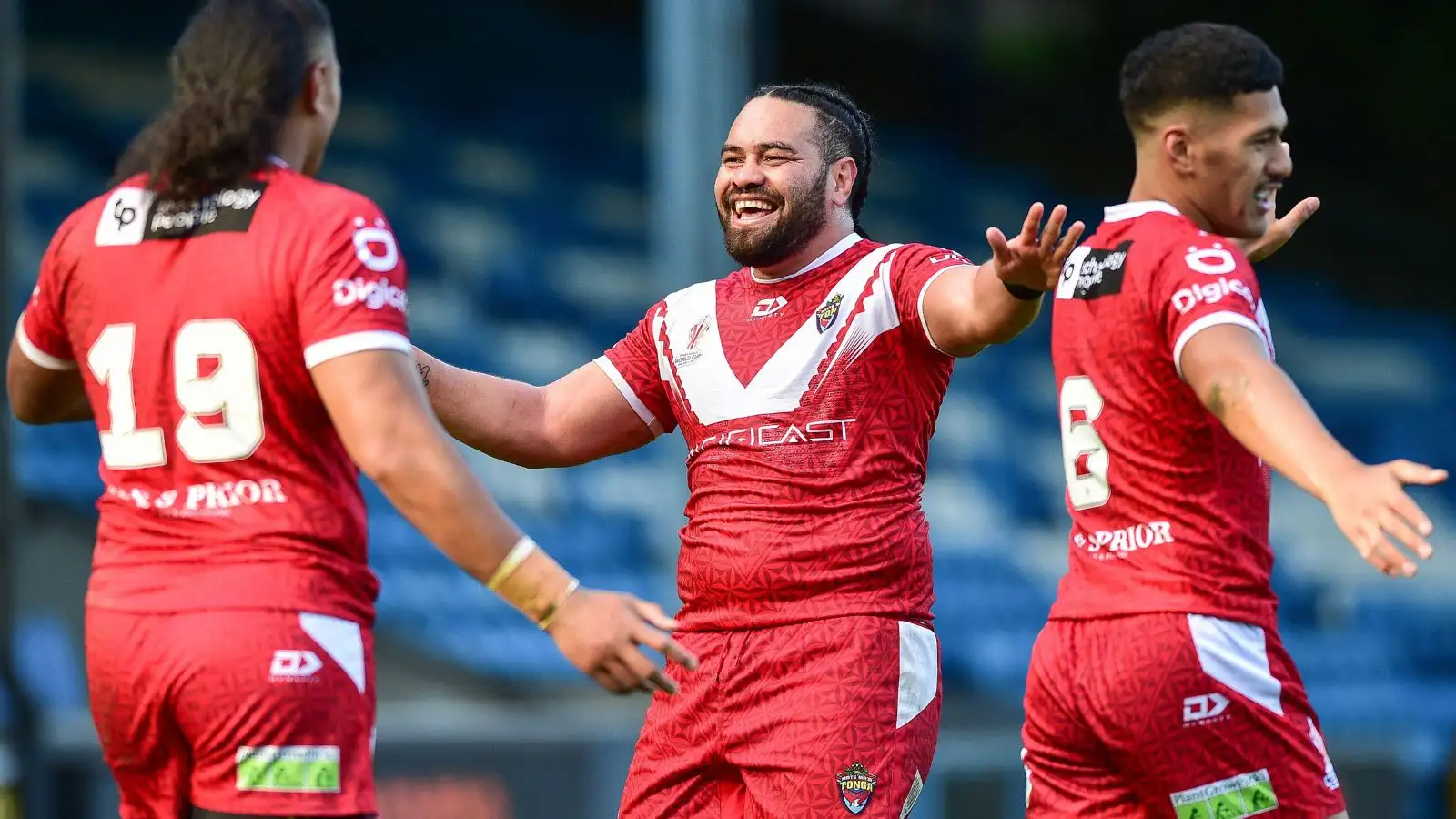 St Helens powerhouse Konrad Hurrell plays final game for beloved Tonga as he retires from international duty