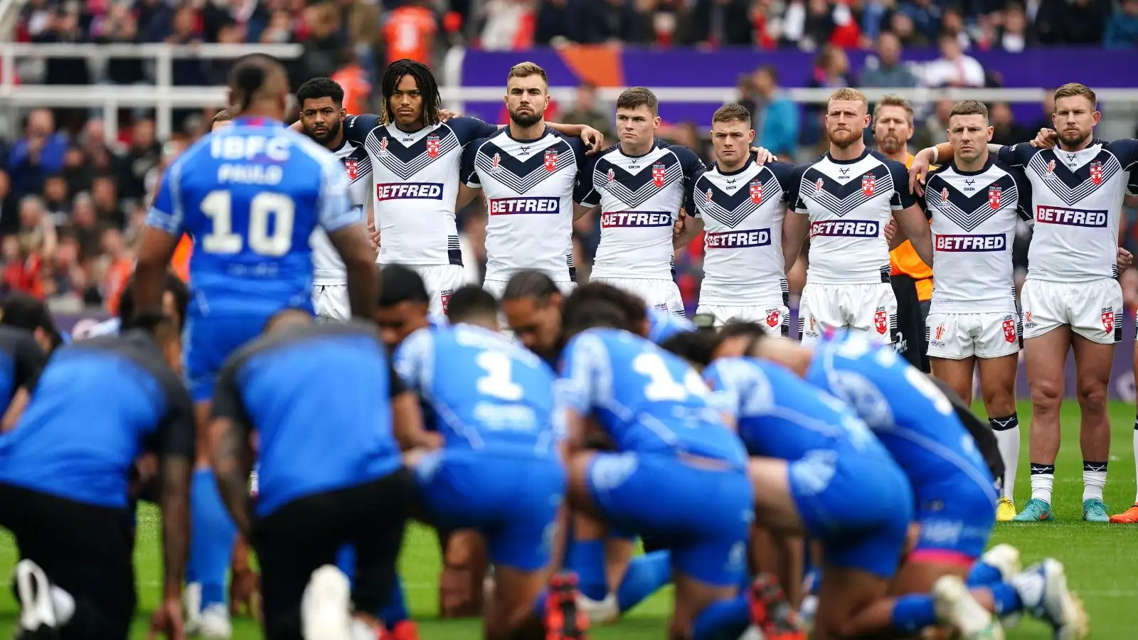 England v Samoa Rugby League World Cup St James' Park Alamy