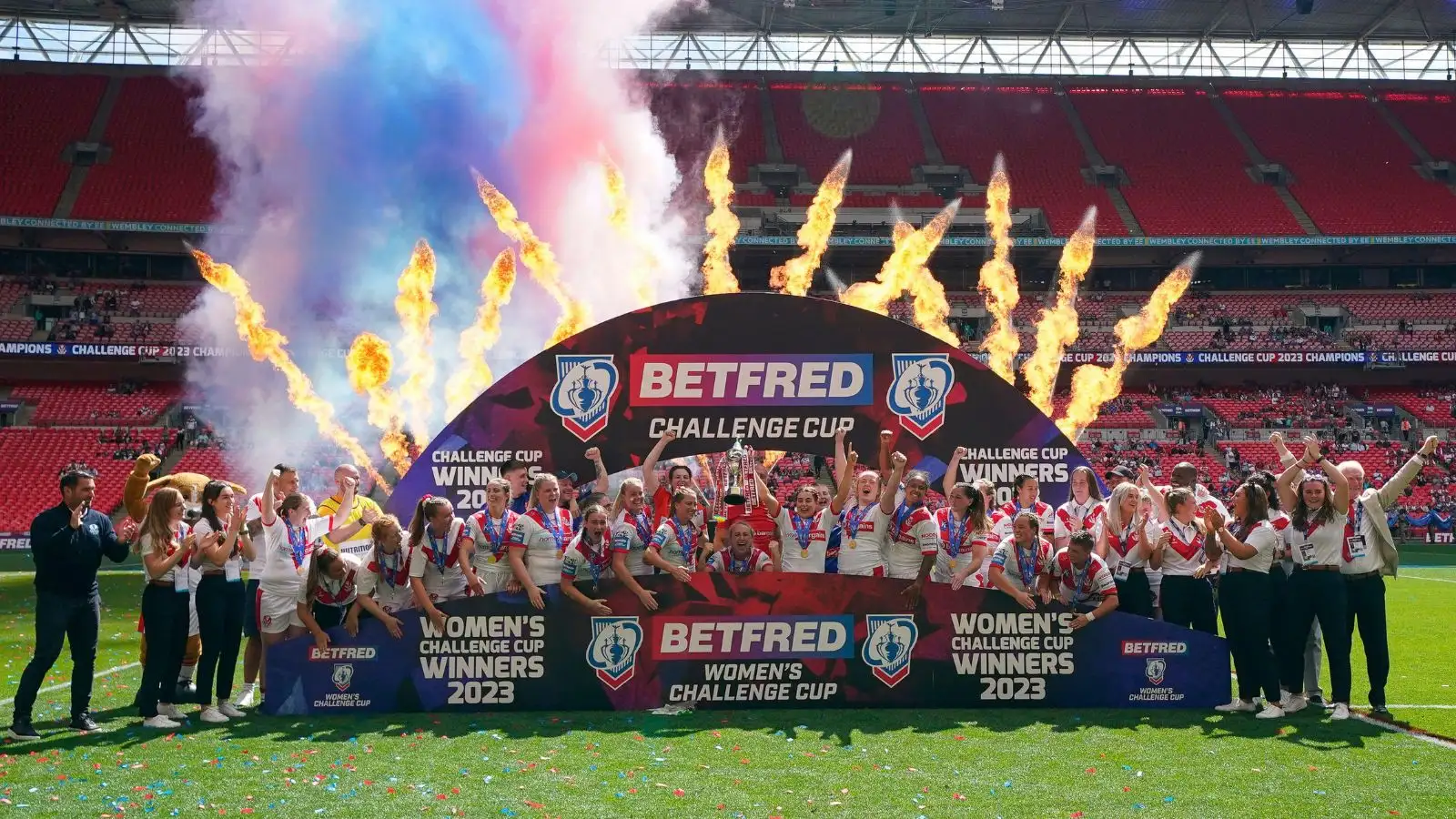 St Helens Women, Challenge Cup, Wembley