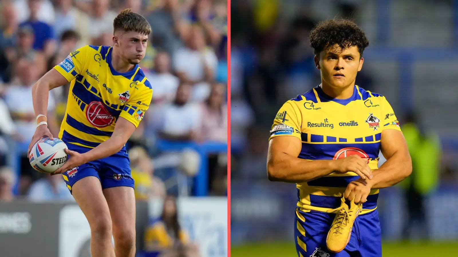 Warrington Wolves duo link up with Championship neighbours via