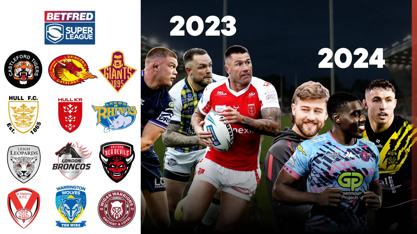 How different your Super League team will look in 2024 compared to 2023
