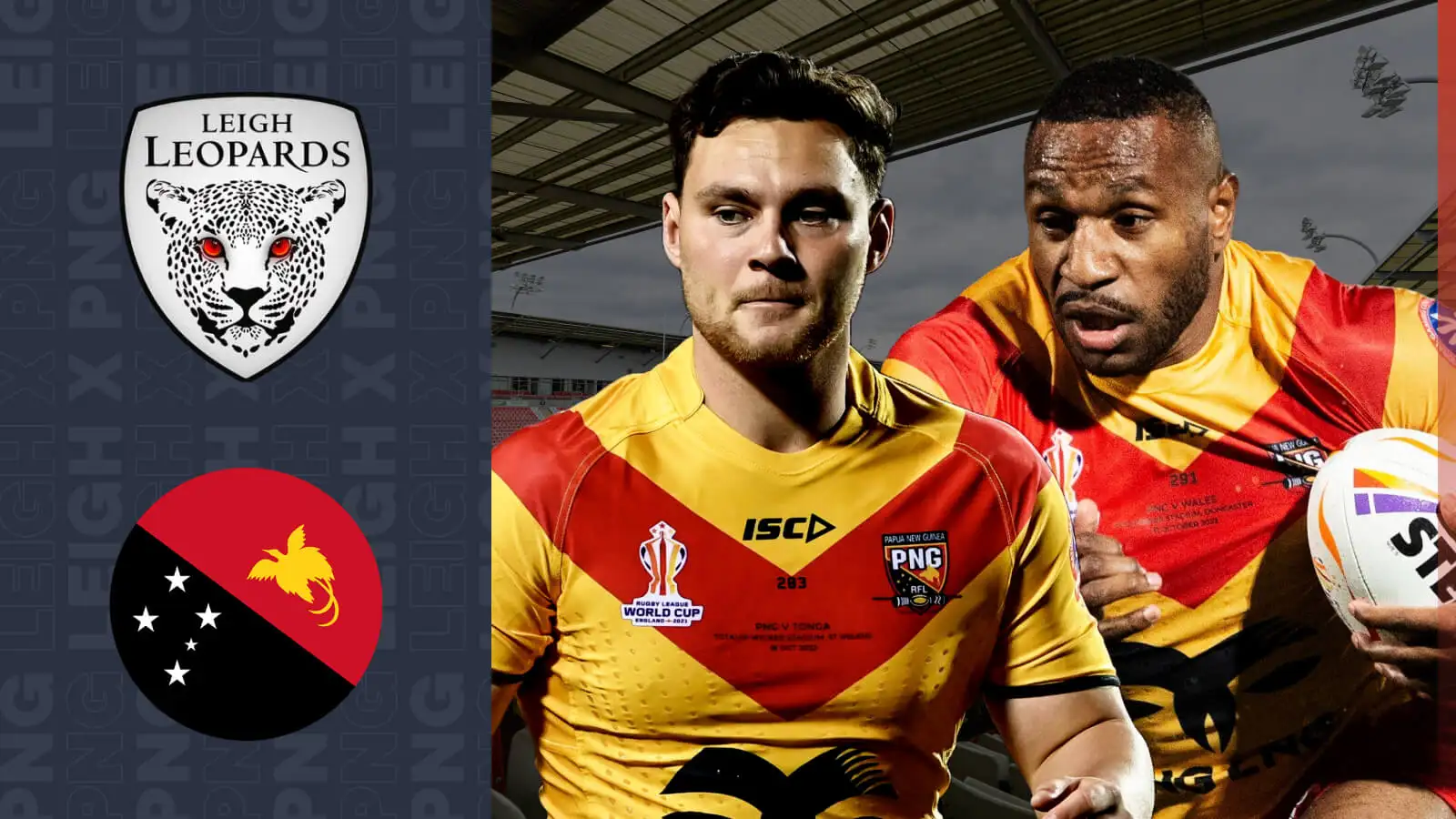 Leigh Leopards stars Lachlan Lam & Edwin Ipape ‘humbled’ by Papua New Guinea support as hooker takes a trip down memory lane