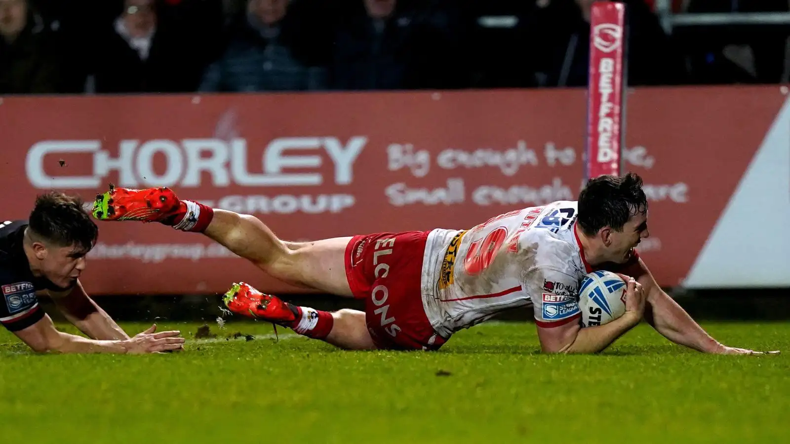 Matt Whitley already looks at home in a St Helens side seamlessly into their groove
