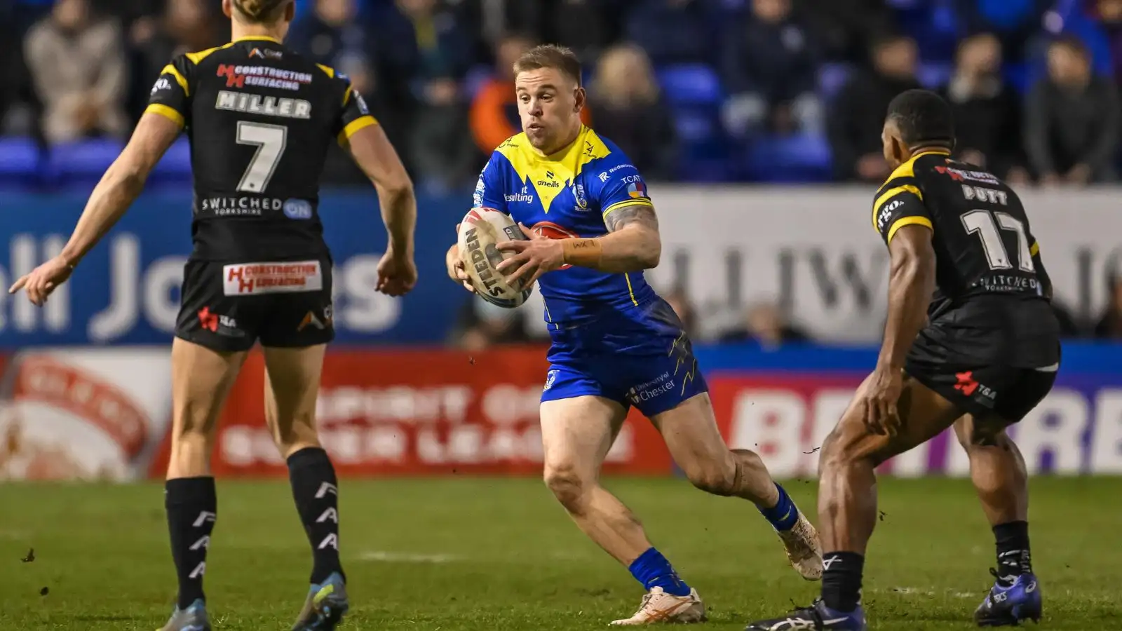 Matt Dufty Warrington Wolves Alamy