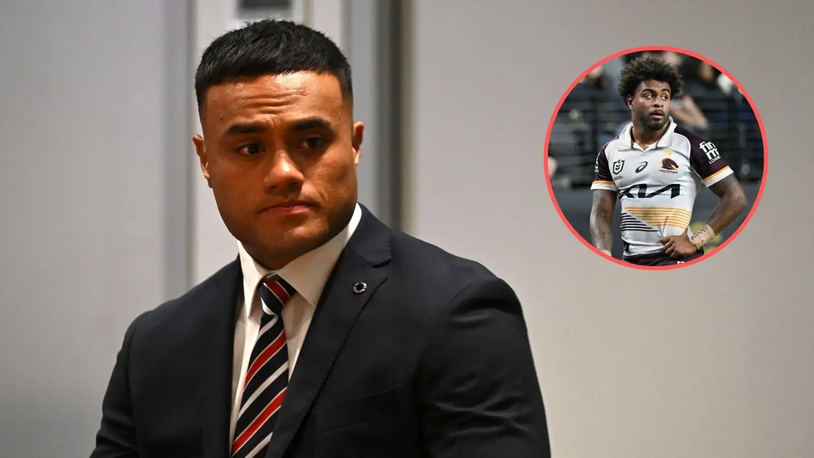 Spencer Leniu hit with lengthy NRL ban for racist slur against Ezra Mam in Las Vegas showdown