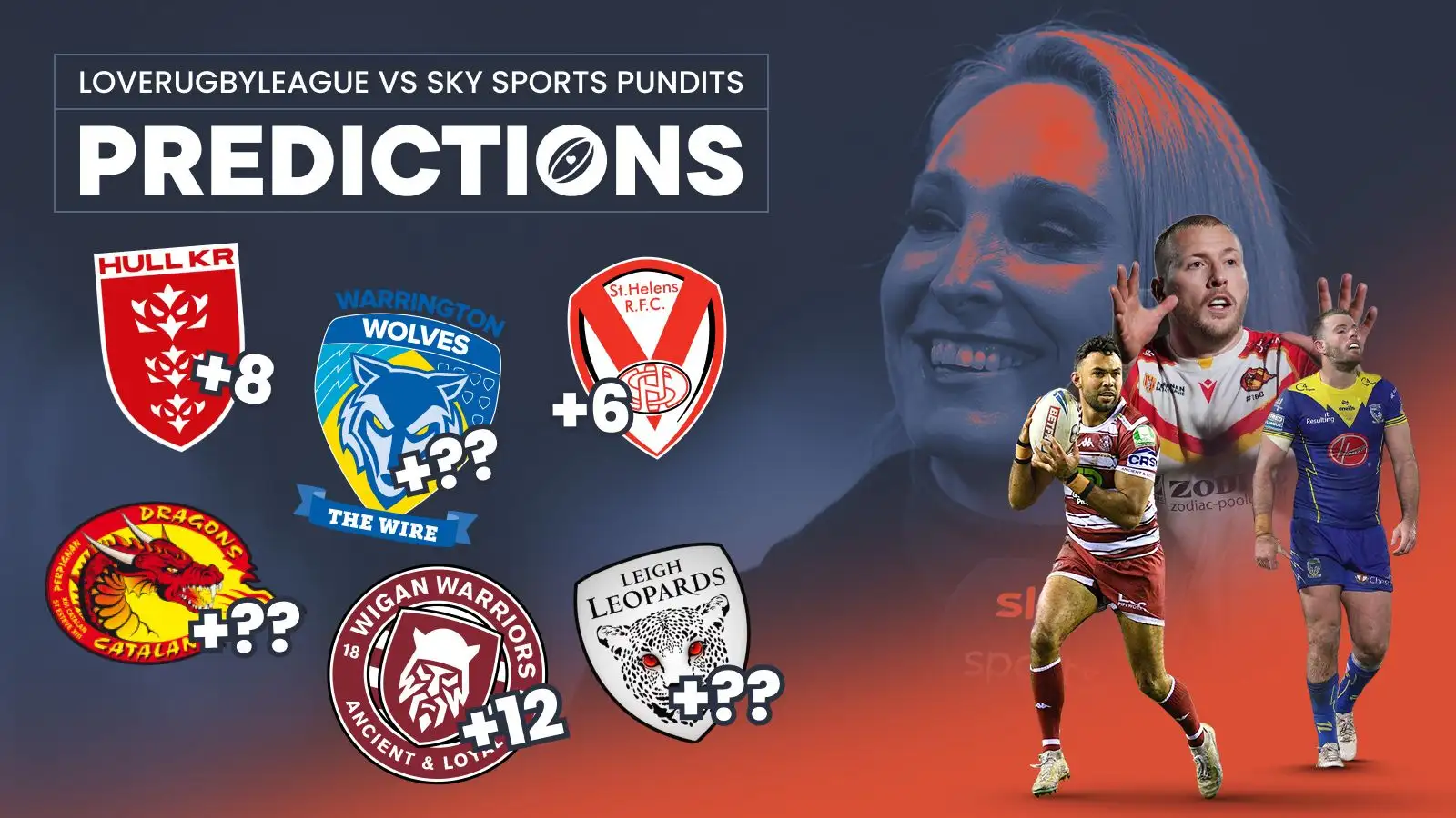 Super League Round 5 predictions: Love Rugby League versus Sky Sports reporter Jenna Brooks