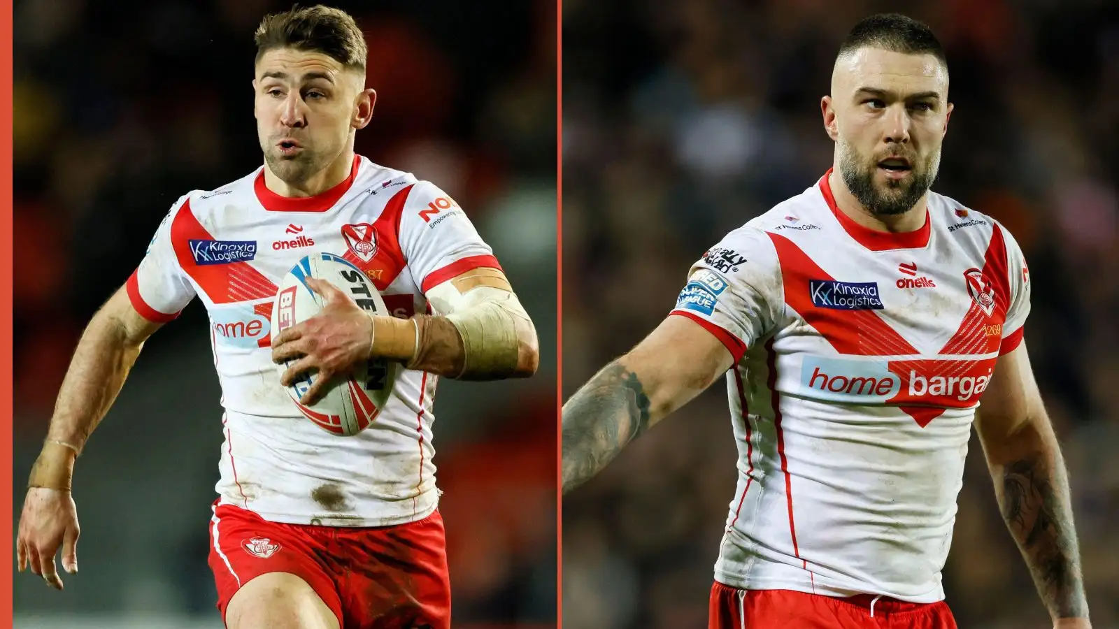 Tommy Makinson Curtis Sironen St Helens Alamy
