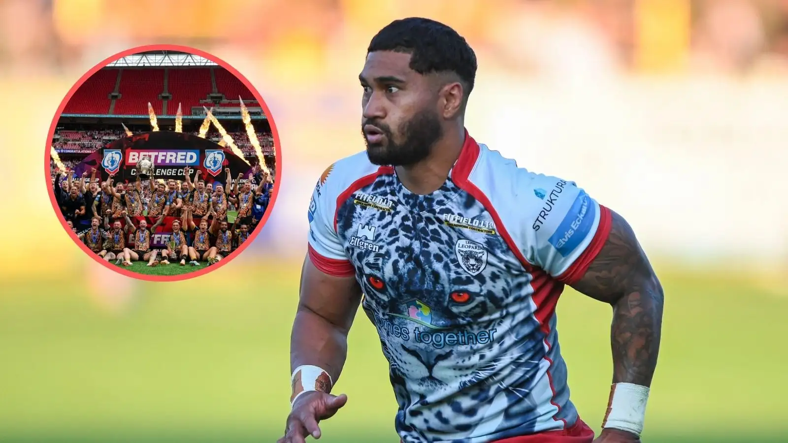 Leigh Leopards star’s ‘burning desire’ for Wembley return after missing 2023 triumph