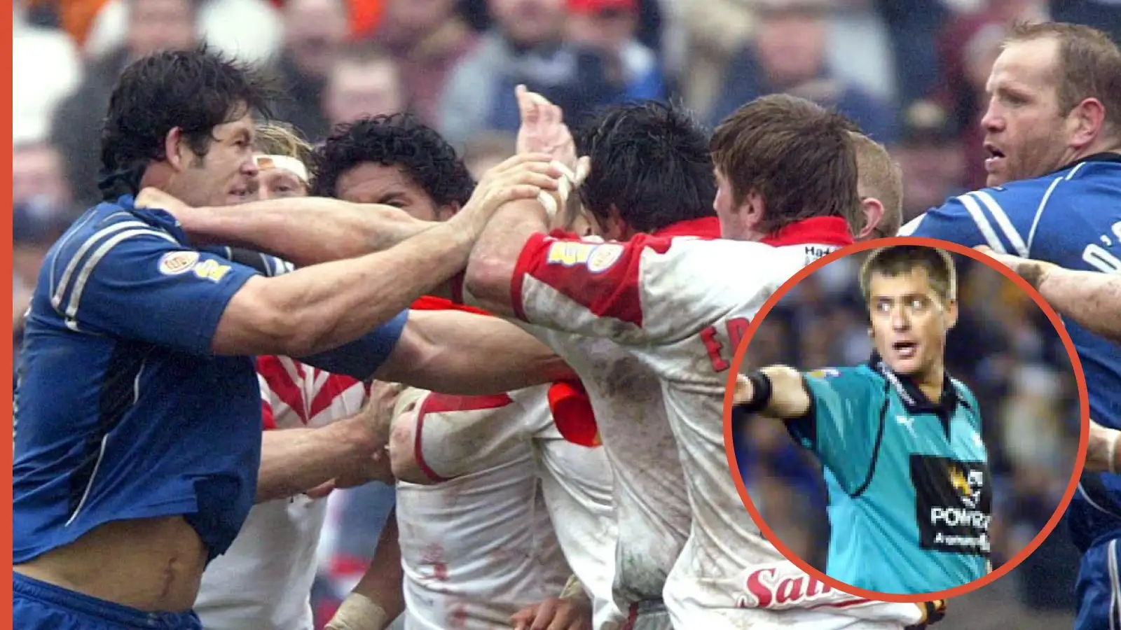 Referee during infamous Wigan Warriors-St Helens brawl recalls 20th anniversary of iconic incident