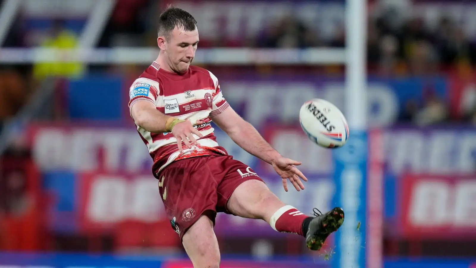 Wigan Warriors’ Harry Smith provides unique insight into his on-field kicking game