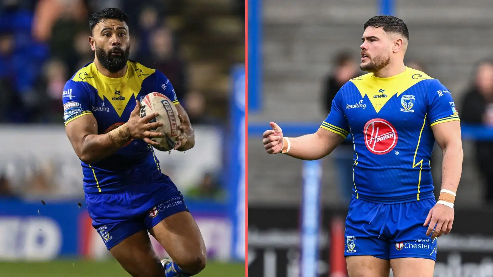 Warrington Wolves forward duo count cost of Catalans Dragons defeat