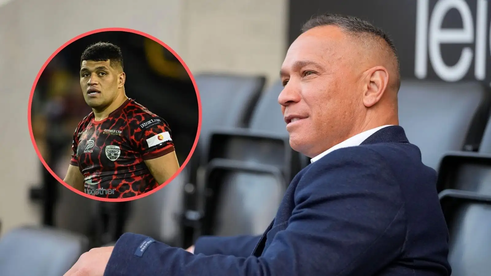 Leigh Leopards boss explains innovative reason for John Asiata appearing in coaches’ box