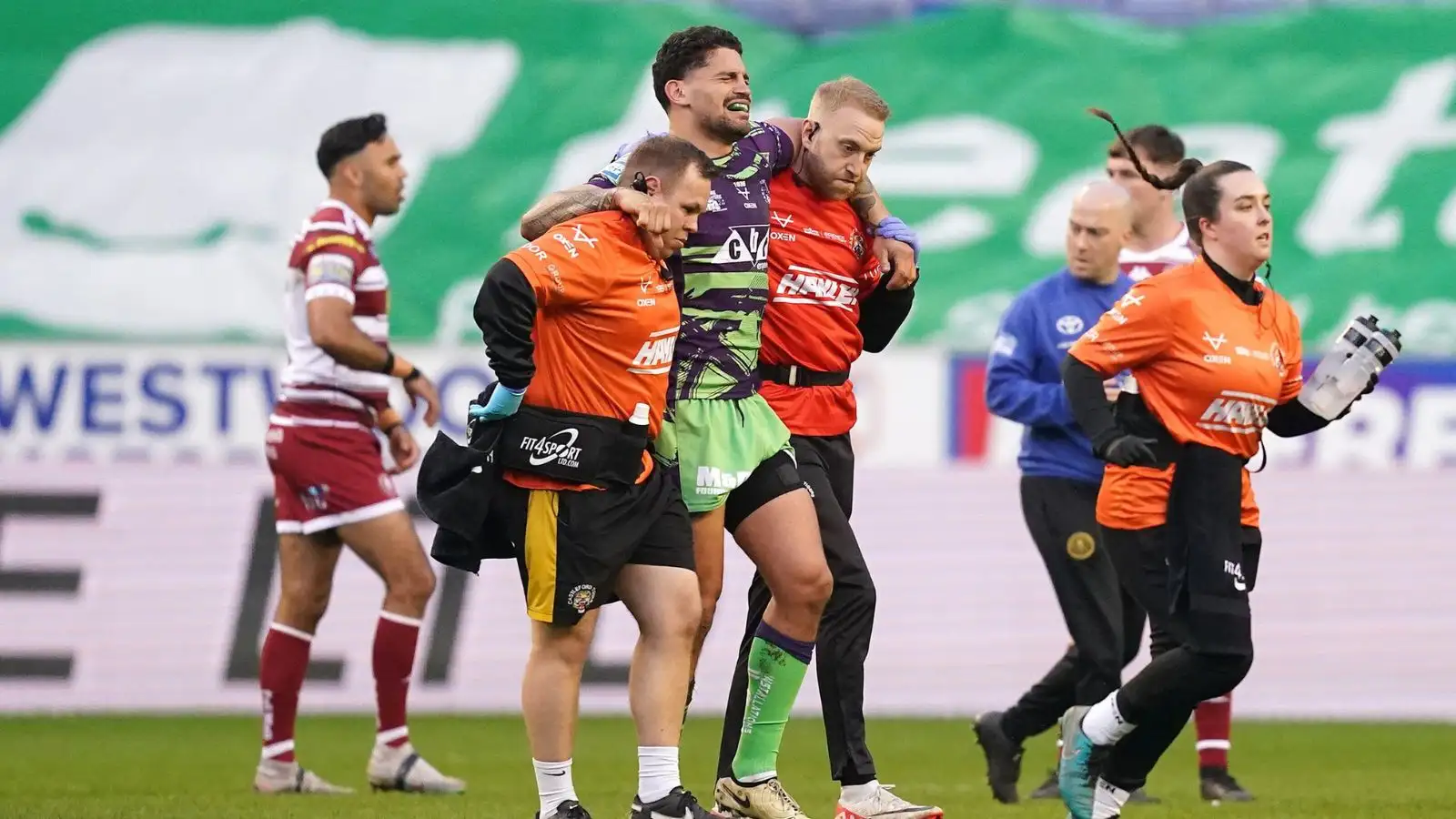 Charbel Tasipale injury latest as Castleford Tigers coach praises duo on debut