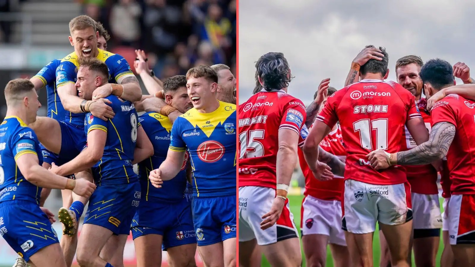 Warrington Wolves, Salford Red Devils