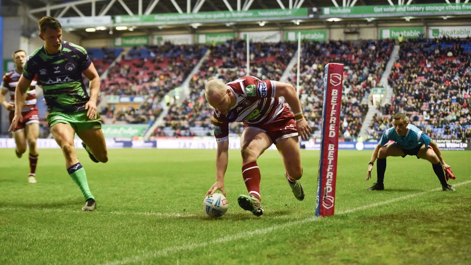 Top try, goal & points scorers in Super League, Championship & League 1 with Wigan Warriors flier extending lead