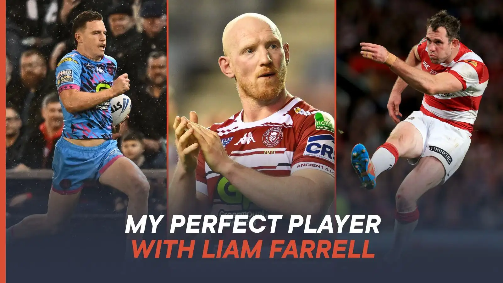 Liam Farrell perfect player Wigan Warriors Alamy