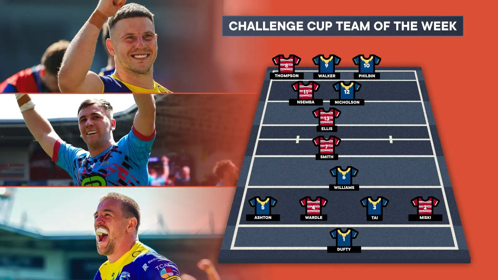 Challenge Cup Team of the Week Alamy