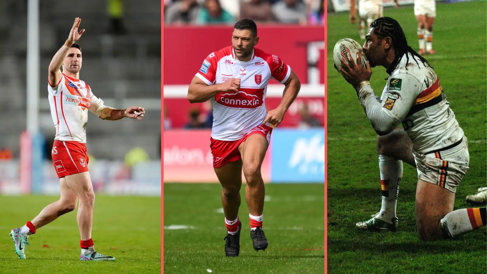 Tommy Makinson, Ryan Hall, Lesley Vainikolo