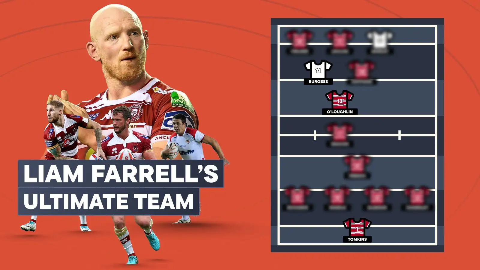 My Ultimate Team: Wigan Warriors captain Liam Farrell’s best 1-17 from players he’s played alongside