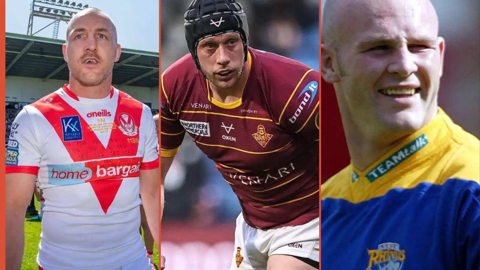 Chris Hill and the 6 Super League players to reach 550 career appearances including Leeds Rhinos trio