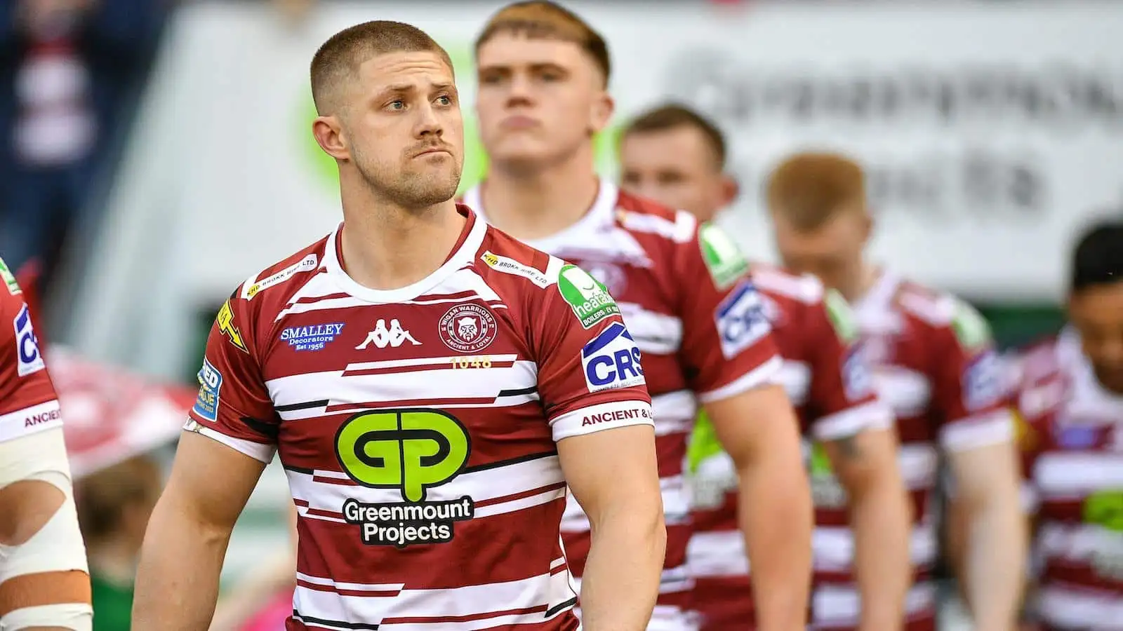 Wigan Warriors' Ryan Hampshire