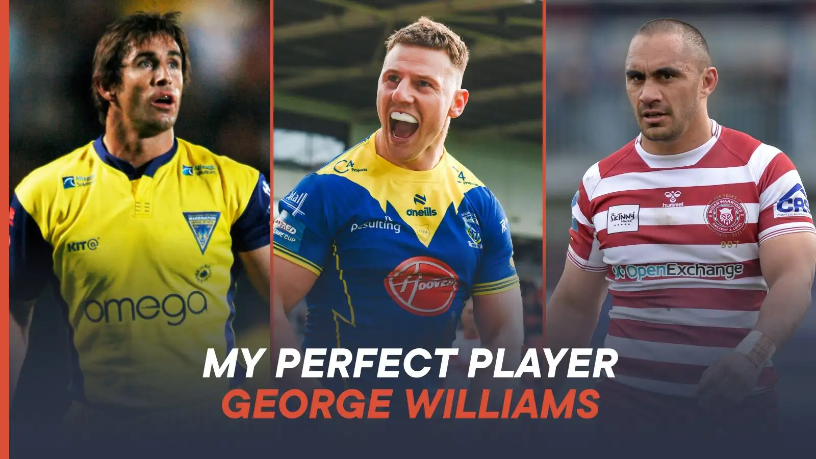 George Williams Warrington Wolves perfect player Alamy