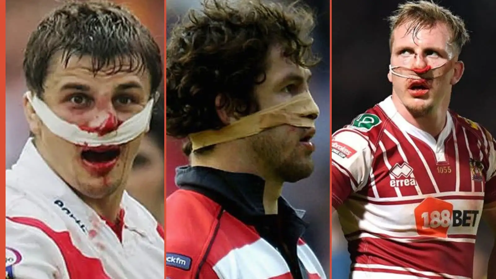 Jon Wilkin, Andy Farrell and Dan Sarginson